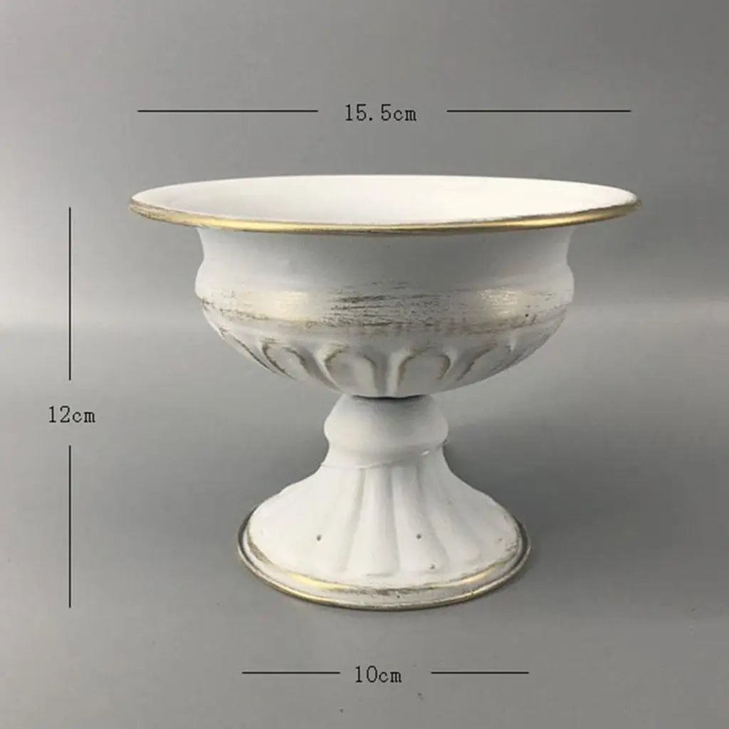 vase blanc or floral texture classique deco table anniversaire mariage