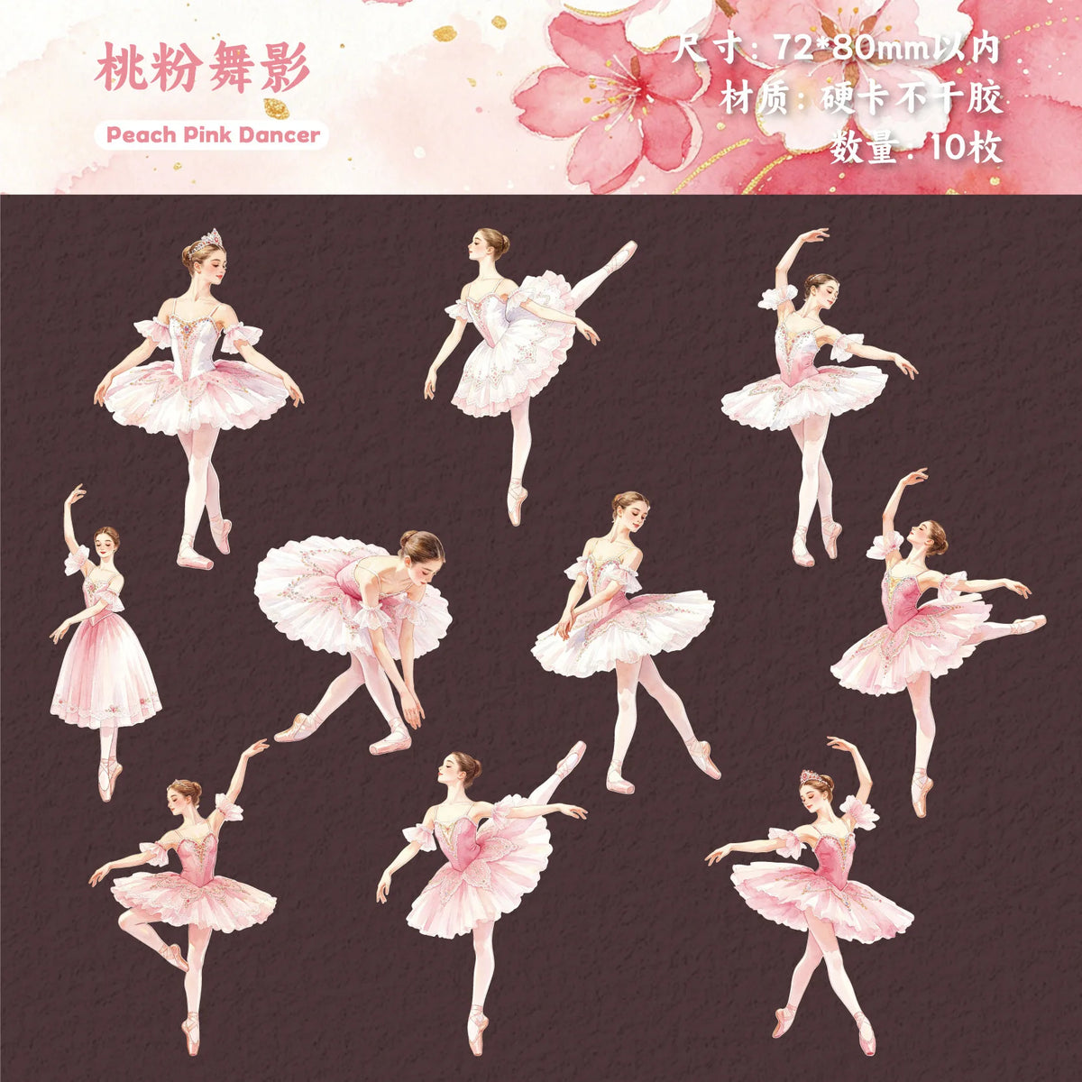 miniatures danseuses ballet tutus colorés coiffures élaborées clips scrapbooking diy