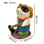 figurines decoratives animaux fleurs welcom pelle oiseaux fleuri resin japonais mignon cartoon decoetagere