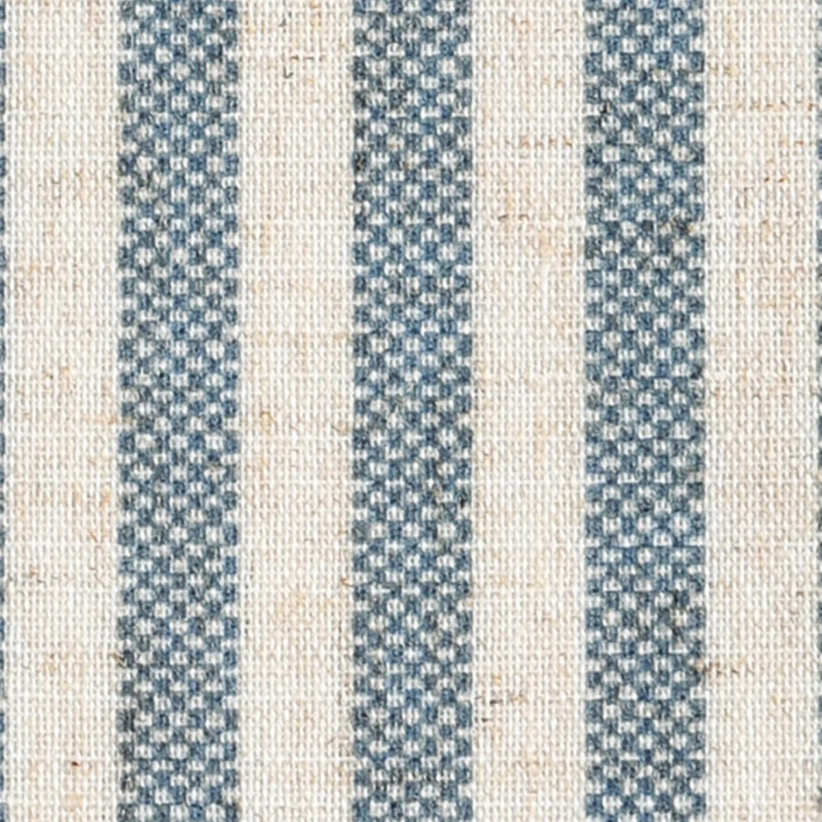 rideau tab top lin bleu marine blanc rayures moderne rustique pack deux pièces