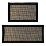 tapis cuisine beige gris antidérapant chenille moderne jute lavable sol intérieur