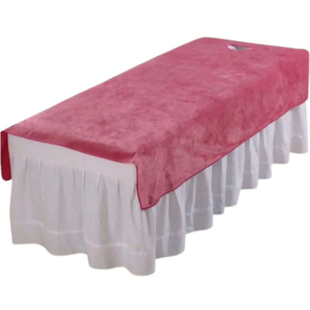 couverture table velours bébé enfant moderne 80 200cm 120 200cm