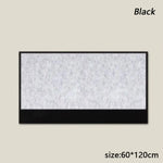tableau feutre moderne auto adhésif noir beige gris vert fixations velcro clous