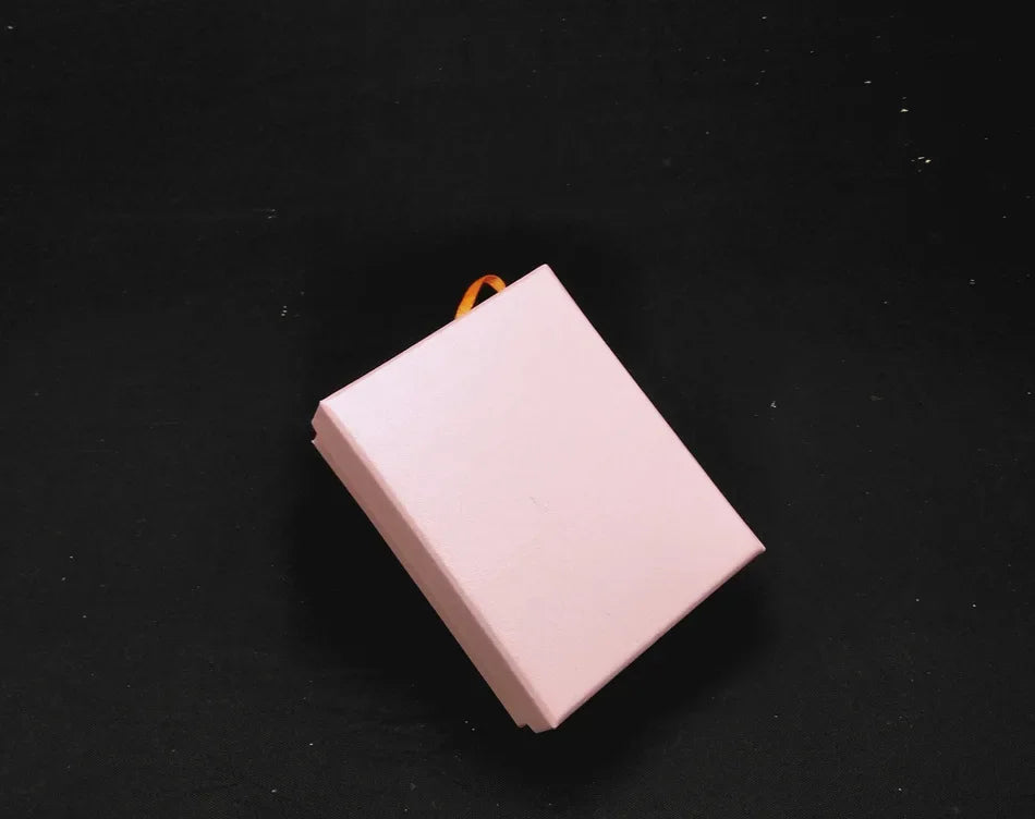 boîte bijoux noir coffret cadeau emballage présentation classique intérieur plastique opacité 5x3x1.96
