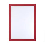 panneau présentation transparent moderne adhésif A3 A4 noir bleu vert rouge or