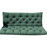 coussin balançoire imperméable coton tufté noir rouge bleu marine moderne bébé lit sofa