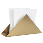 rangement serviettes papier porte doré acier inoxydable moderne brossé mat triangulaire chambre cuisine bain