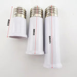 adaptateur culot e27 blanc moderne mat métal certification ccc extension lampe