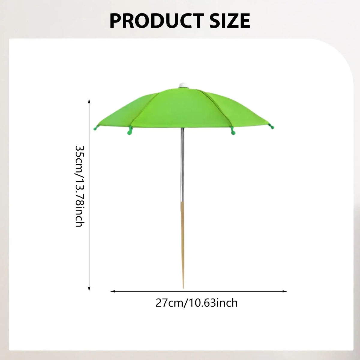 parasol extérieur moderne piquet bois protection solaire plantes couleurs vert orange bleu rouge