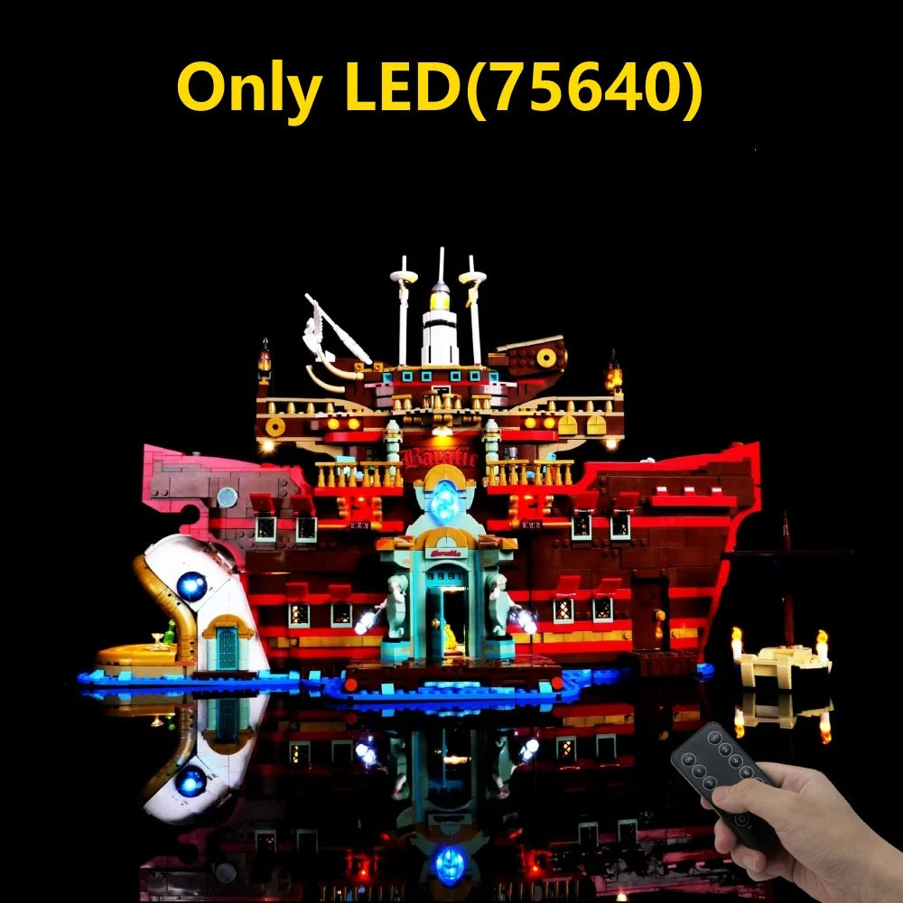 bateau pirate lego illuminé led télécommande usb instructions pdf