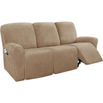 housse canapé velours moderne vert foncé bleu clair beige gris inclinable placesversible machine