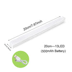 ruban lumineux led blanc blanc chaud moderne aimant câble usb 50cm 30cm 20cm 10cm