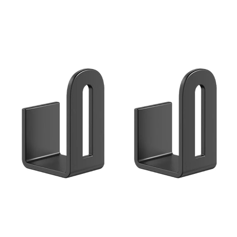 supports muraux argenté noir gris rangement assiettes couvercles planches découpe moderne minimaliste