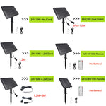 panneau solaire noir moderne télécommande câble 1.2m 3m batterie 7200mAh