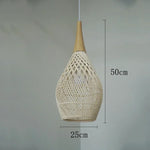 suspension lumineuse pendentif rotin noir moderne salon cuisine chambre