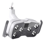 lampe dentaire led gris noir écran lcd moderne interrupteur infrarouge cache décoratif poignée mouvement