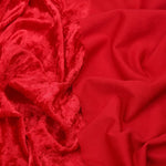 tissu velours violet gris rose bleu velouté opulent classique élasthanne polyester décoration