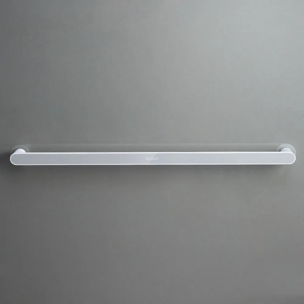 porte serviettes mural blanc texture lisse moderne serviettes