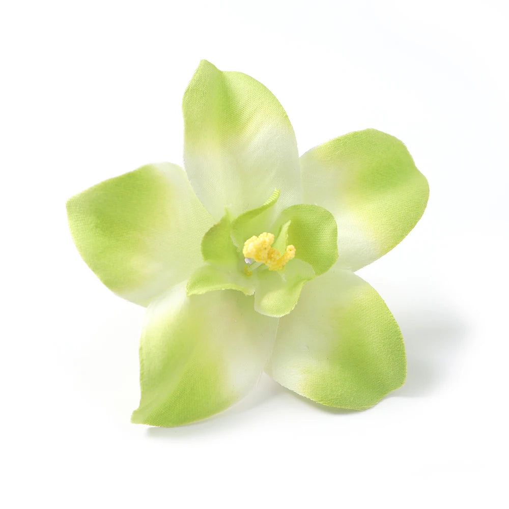 fleurs artificielles orchidées soie couronne mariage décoration cheveux accessoires fête anniversaire décoratif