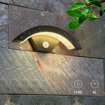 Applique murale extérieure étanche avec détection de mouvement sur terrasse