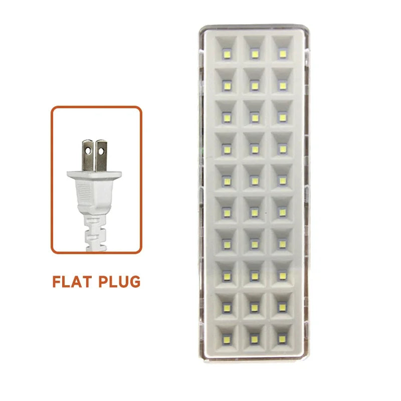 lampe d'urgence 30 led rechargeable fixation murale mode secours lumière sécurité nhà cửa