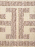 housse coussin brodée motif géométrique moderne polyester coton beige 50cm 50cm chambre quotidien