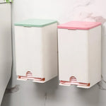 boîte rangement tampons blanc vert rose rayures moderne adhésif pratique almacenamiento