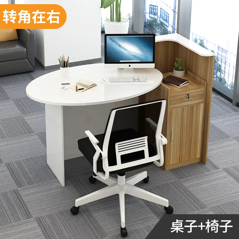 petit d'appoint moderne bois blanc salon travail compact