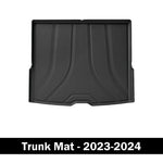 tapis sol coffre coussin dossier arrière noir texture rugueuse motifs ondulés moderne bmw x1