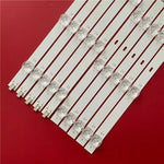 bandes led rétroéclairage blanc rondes transparentes moderne 12led 3v