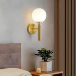 applique murale moderne or noir led éclairage chambre cuisine salle manger fixée mur minimaliste