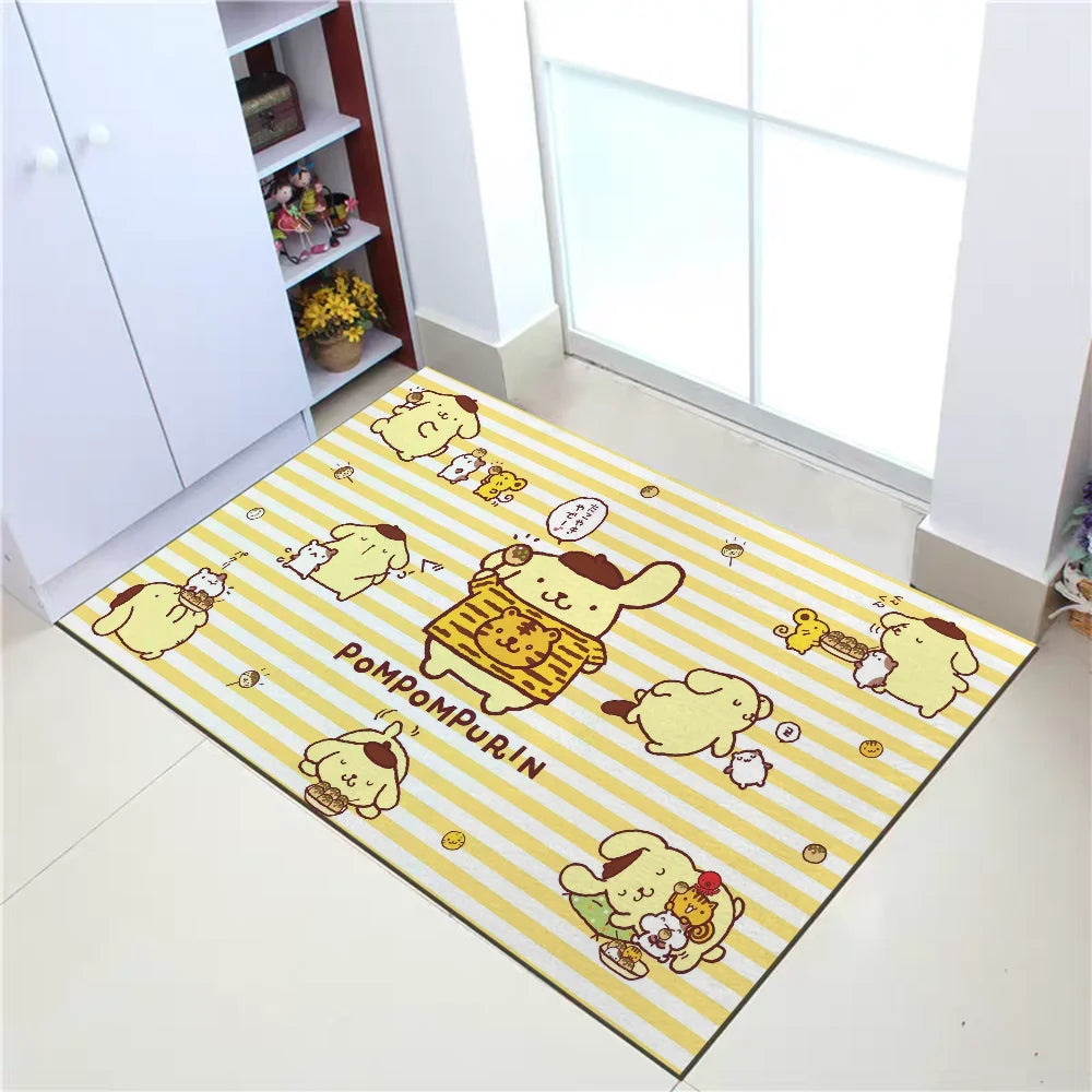 tapis antidérapant kawaii personnages doux porte sol bain moderne