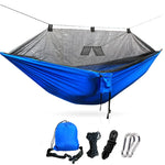 hamac camping moustiquaire camouflage protection soleil anti moustiques sac rangement corde suspension sécurité pratiqueextérieur