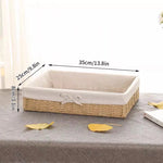 paniers rangement tissus corde tressée boho chic naturel beige écologique rustique
