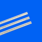 barre lumineuse led blanc ligne droite surface lisse moderne clips fixation