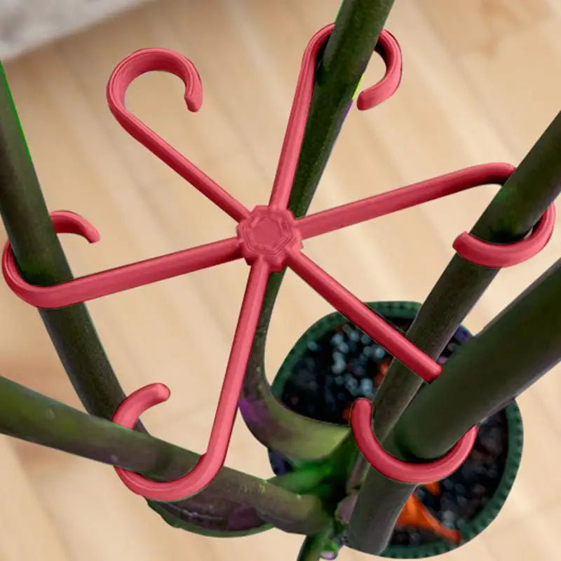 supports plantes adhésifs floral moderne noir blanc vert rose