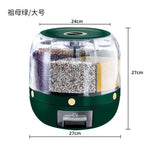distributeur grains transparent moderne hermétique qualité alimentaire beige vert blanc