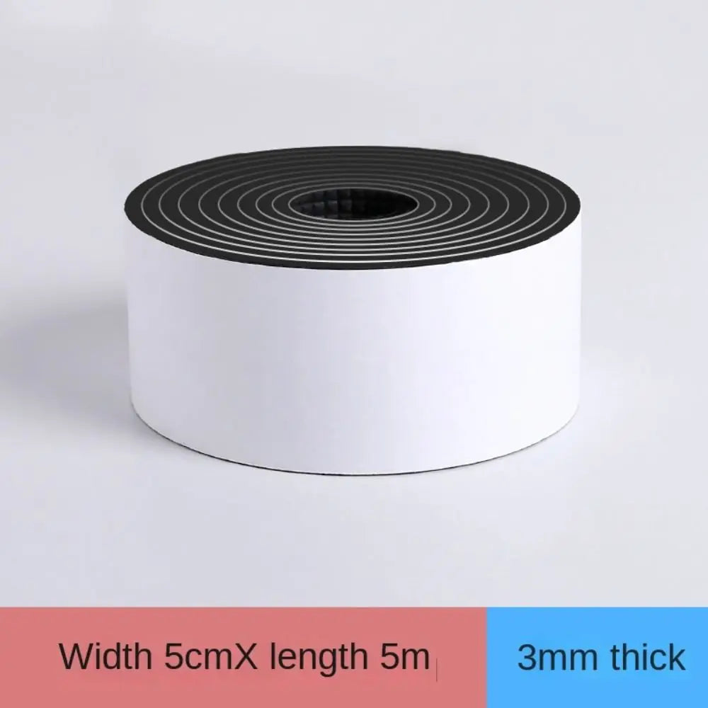 ruban anti résonance adhésif texturé noir blanc pratique longueur 5m largeur 2cm 3cm 4cm
