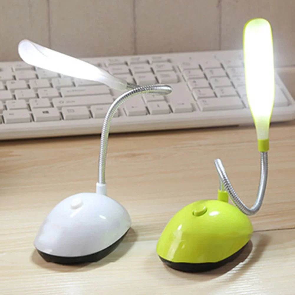 lampe led flexible interrupteur pliable moderne étudiante enfant blanc vert rose bleu