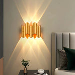 appliques murales led or moderne ondule mur salle manger chambre entrée étude cuisine 2492000lm