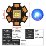 puce led 40w 60w 80w 120w 150w 300w 400w noir carré points dorés moderne