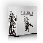 autocollants graphiques final fantasy vii cloud sephiroth tifa vincent boitier pc noir blanc