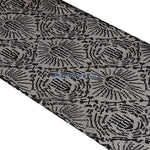 nappe halloween araignées toile dentelle noire table decoration gothique opaque 30x100cm polyester coton