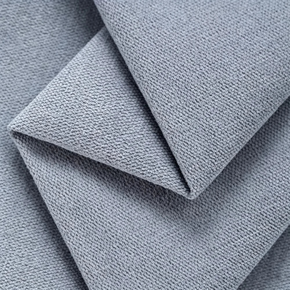 tissu chenille polyester antidérapant moderne rustique coussins couvertures matériaux bricolage gris bleu orange beige