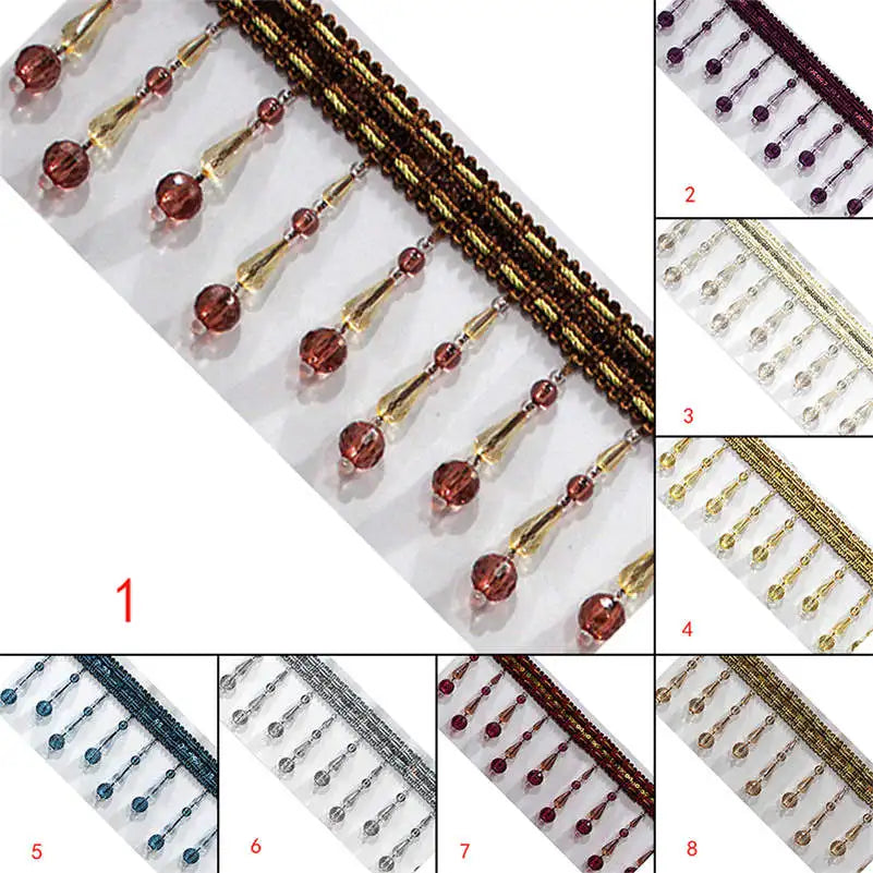 ruban décoratif élégant paillettes or bleu marron gris 10cm 10cm