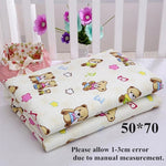 drap berceau imperméable coton reutilisable rayures ours lapins animaux coeurs clips