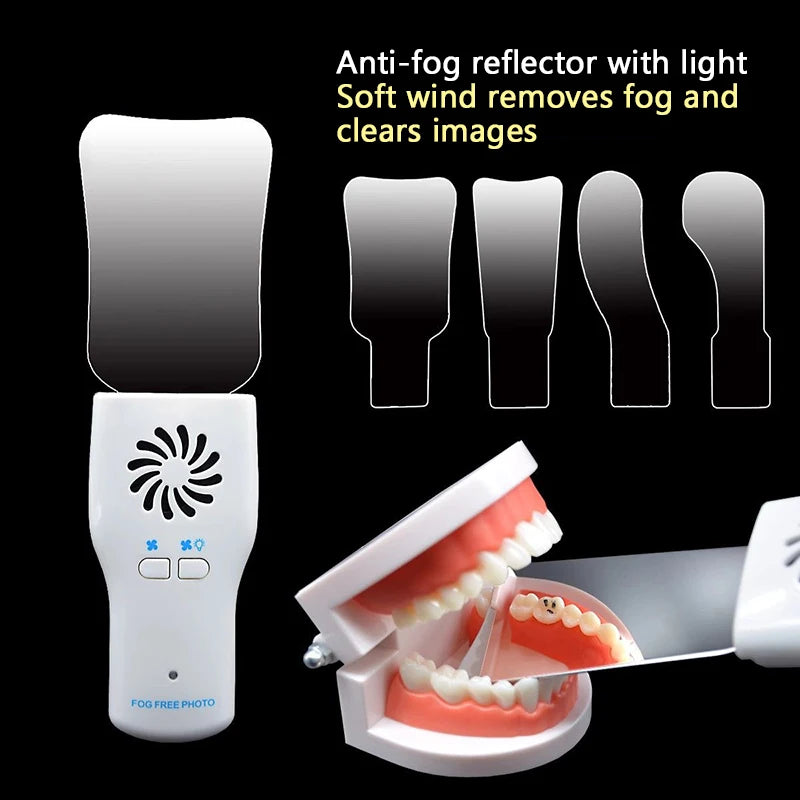 réflecteur anti buée blanc miroir photo acier inoxydable câble charge miroirs différents taille mâchoire