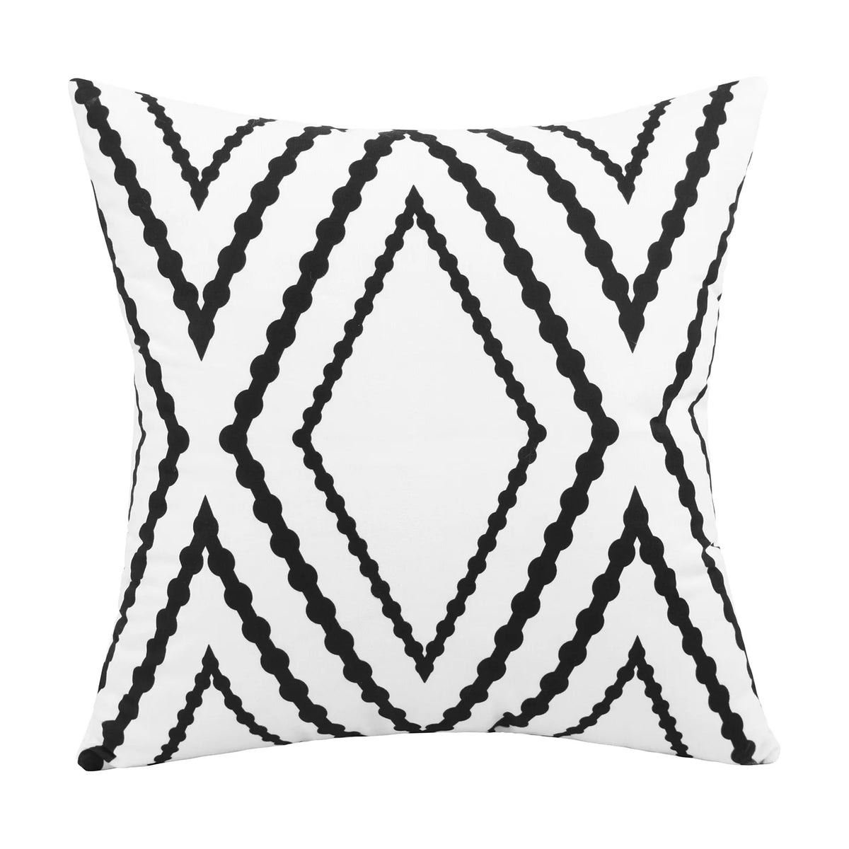 housses coussin imperméables motif floral moderne adhésif bleu violet jaune blanc