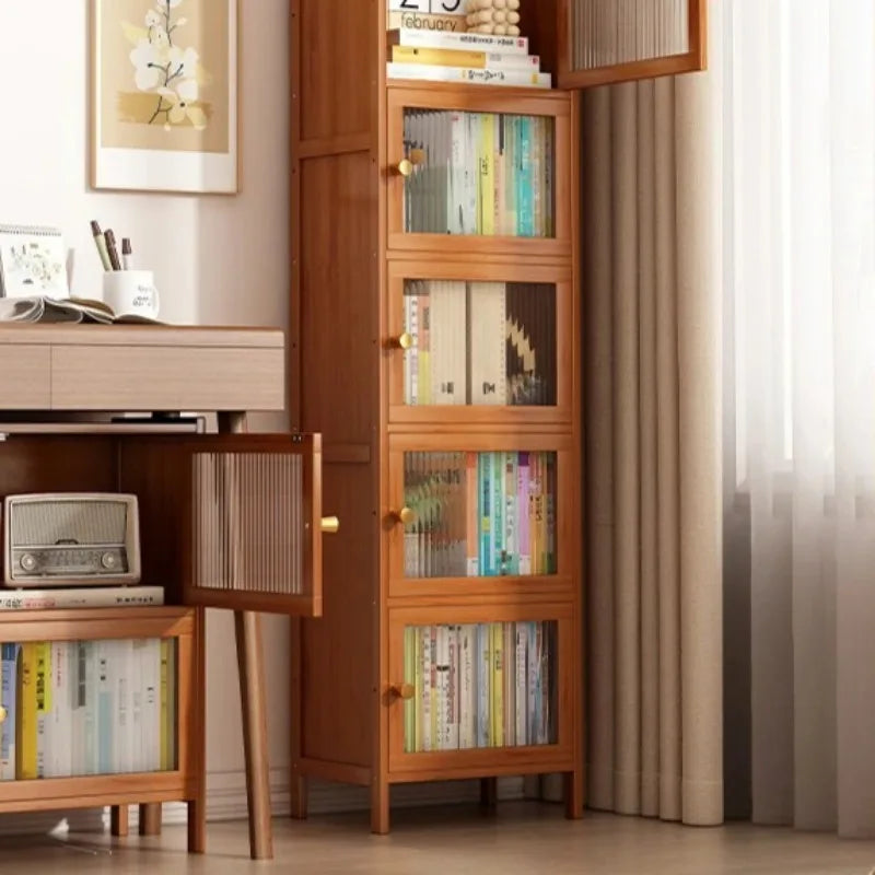 bibliothèque bois moderne 97cm haute 32cm large 43cm profonde livres rangement salon chambre pieds