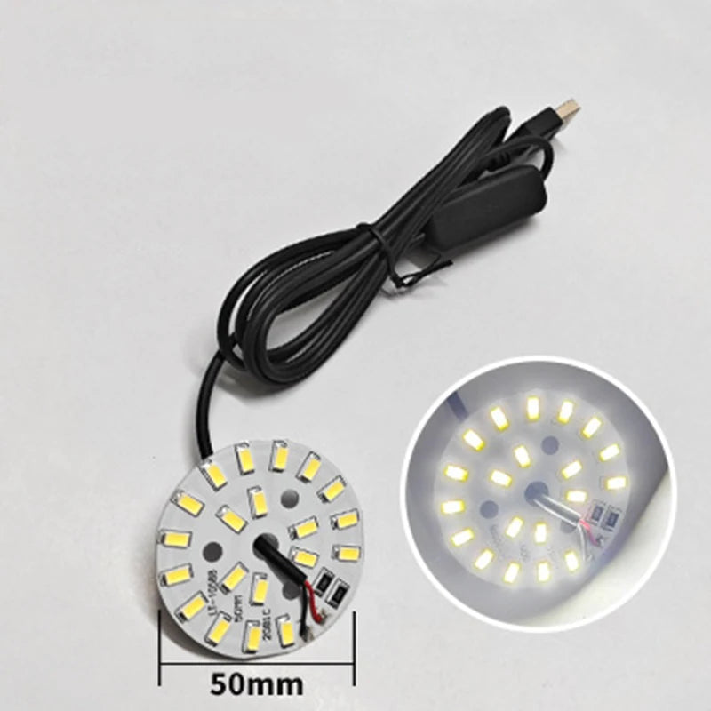 plaque led argentée jaune 5v 10w 30w adhésif moderne diodes 5730